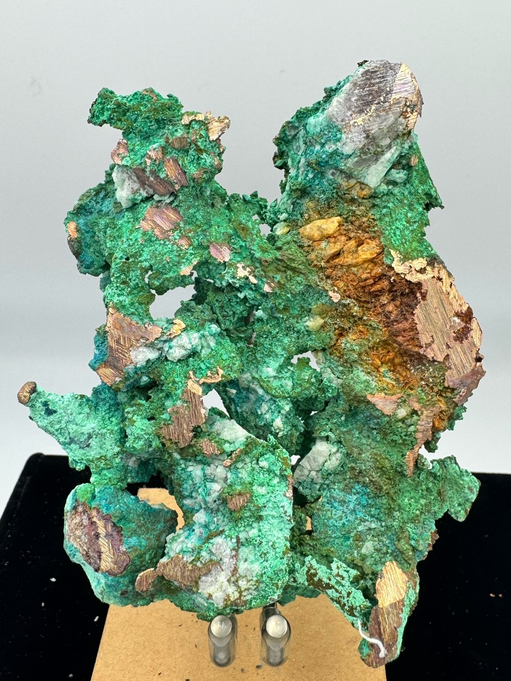Copper with  Malachite - Picture 2 of 6